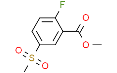 Benzoic acid, 2-fluoro-5-(Methylsulfonyl)-, Methyl ester