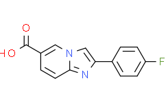 2-(4-氟苯基)咪唑并[1,2-a]吡啶-6-羧酸