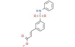 N-苯基-3-烯丙酸甲酯苯磺酰胺