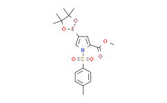 4-(4,4,5,5-四甲基-1,3,2-二氧硼杂环戊烷-2-基)-1-对甲苯磺酰基-1H-吡咯-2-羧酸甲酯