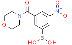 3-(Morpholine-4-carbonyl)-5-nitrophenylboronic acid