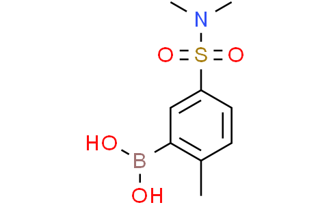 (5-(N,N-二甲基氨磺酰基)-2-甲基苯基)硼酸