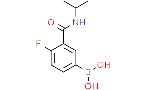 4-氟-3-(异丙基氨甲酰基)苯基硼酸