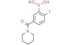 2-Fluoro-5-(piperidine-1-carbonyl)phenylboronic acid