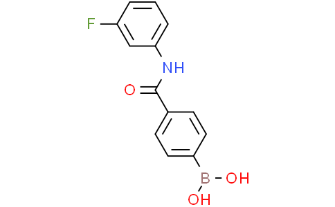 (4-((3-氟苯基)氨基甲酰)苯基)硼酸