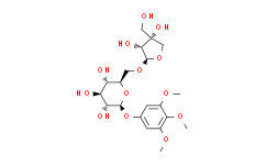 3,4,5-三甲氧基苯基 6-O-D-芹糖-beta-D-呋喃糖基-beta-D-葡萄糖苷