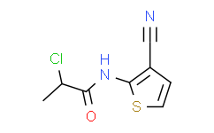 2-chloro-N-(3-cyanothiophen-2-yl)propanamide