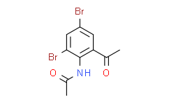 N-(2-乙酰基-4,6-二溴苯基)乙酰胺