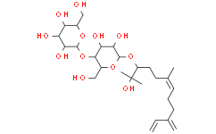 7,11-dimethyl-3-methylene-1,6-dodecadien-10,11-diol 10-O-β-D-glucopyranosyl-(1→4)-O-β-D-glucopyranoside