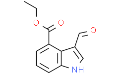 3-甲酰基-1H-吲哚-4-羧酸乙酯