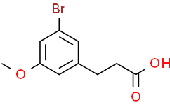 3-(3-溴-5-甲氧基苯基)丙酸