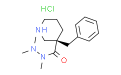 (R)-3-苄基-N,N',N'-三甲基哌啶-3-甲酰肼二盐酸盐