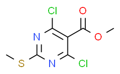 4,6-二氯-2-(甲硫基)嘧啶-5-羧酸甲酯