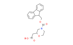 2-(4-(((9H-Fluoren-9-yl)methoxy)carbonyl)morpholin-2-yl)acetic acid