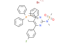 4-(4-氟苯基)-6-异丙基-2-(N-甲基-N-甲磺酰胺基)-5-三苯基膦内鎓甲基-1-嘧啶