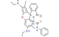 1-(3',6'-双(乙基氨基)-2',7'-二甲基-3-氧代螺[异吲哚啉-1,9'-氧杂蒽]-2-基)-3-苯基硫脲