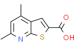 4,6-二甲基噻吩并[2,3-b]吡啶-2-羧酸