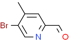 5-溴-4-甲基-2-吡啶羧醛