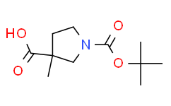 1-(叔丁氧基羰基)-3-甲基吡咯烷-3-甲酸