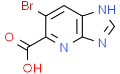 6-溴-3H-咪唑并[4,5-b]吡啶-5-羧酸