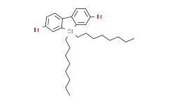 2,7-二溴-9,9-二辛基-9H-9-硅杂芴