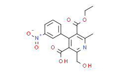 5-(乙氧基羰基)-2-(羥基甲基-6-甲基-4-(3-硝基苯基)煙酸