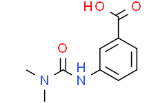 3-[(Dimethylcarbamoyl)amino]benzoic acid