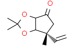 (3aR,4R,6aR)-2,2,4-trimethyl-4-vinyl-5,6a-dihydro-3aH-cyclopenta[d][1,3]dioxol-6-one