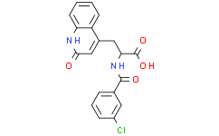 2-(3-氯苯甲酰氨基)-3-(2-氧代-1,2-二氢喹啉-4-基)丙酸