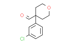 4-(3-Chlorophenyl)oxane-4-carbaldehyde