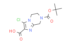 7-Boc-3-chloro-5,6,7,8-tetrahydroimidazo[1,2-a]pyrazine-2-carboxylic acid