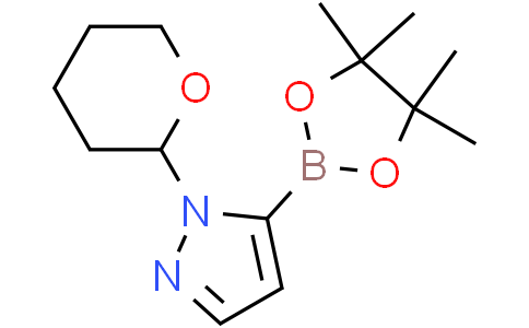 1-(2-四氢吡喃基)-1H-吡唑-5-硼酸频哪酯