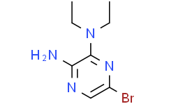 2-氨基-5-溴-3-(二乙氨基)吡嗪