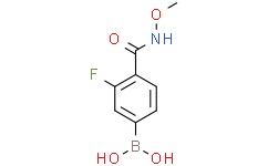 N-Methoxy 4-borono-2-fluorobenzamide