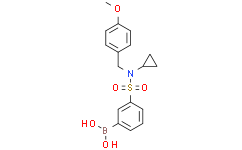 3-[N-Cyclopropyl-N-(4-methoxybenzyl)sulfamoyl]phenylboronic acid