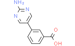 3-(2-氨基嘧啶-5-基)苯甲酸