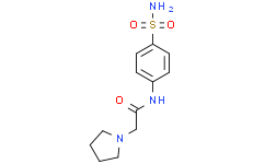 2-(吡咯烷-1-基)-N-(4-氨磺基苯基)乙酰胺
