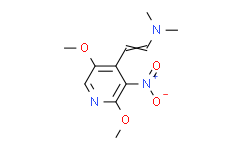 2-(2,5-二甲氧基-3-硝基吡啶-4-基)-N,N-二甲基乙烯-1-胺