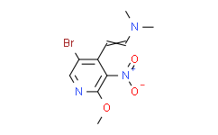 2-(5-溴-2-甲氧基-3-硝基吡啶-4-基)-N,N-二甲基乙烯胺