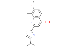 2-(4-异丙基噻唑-2-基)-7-甲氧基-8-甲基喹啉-4-醇