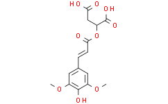 (E)-2-((3-(4-羟基-3,5-二甲氧基苯基)丙烯酰基)氧基)琥珀酸
1级
