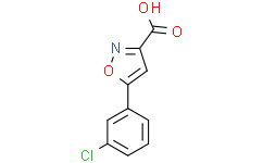 5-(3-氯苯基)异恶唑-3-羧酸