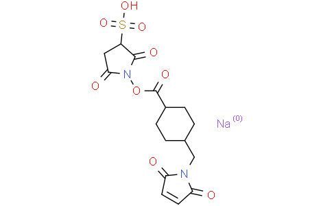 4-(N-马来酰亚胺甲基)环己烷-1-羧酸磺酸基琥珀酰亚胺酯钠盐