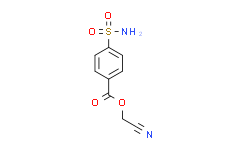 Cyanomethyl 4-sulfamoylbenzoate