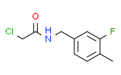 2-Chloro-N-[(3-fluoro-4-methylphenyl)methyl]acetamide