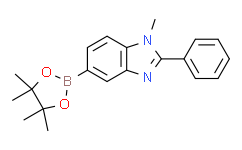 1-甲基-2-苯基-5-(4,4,5,5-四甲基-1,3,2-二氧硼杂环戊烷-2-基)-1H-苯并[d]咪唑