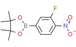 3-Fluoro-4-nitrophenylboronic acid, pinacol ester,939968-60-2