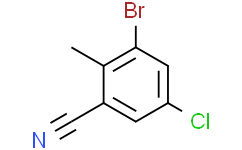 3-溴-5-氯-2-甲基苯甲腈