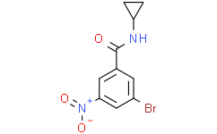 N-Cyclopropyl 3-bromo-5-nitrobenzamide
