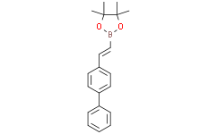 (E)-2-(2-([1,1'-联苯]-4-基)乙烯基)-4,4,5,5-四甲基-1,3,2-二氧硼杂环戊烷